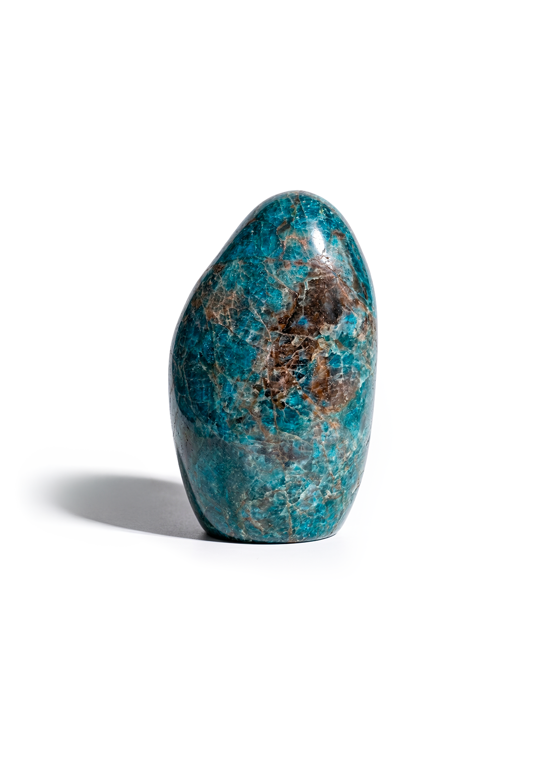 Apatite Blu a forma libera N.0009