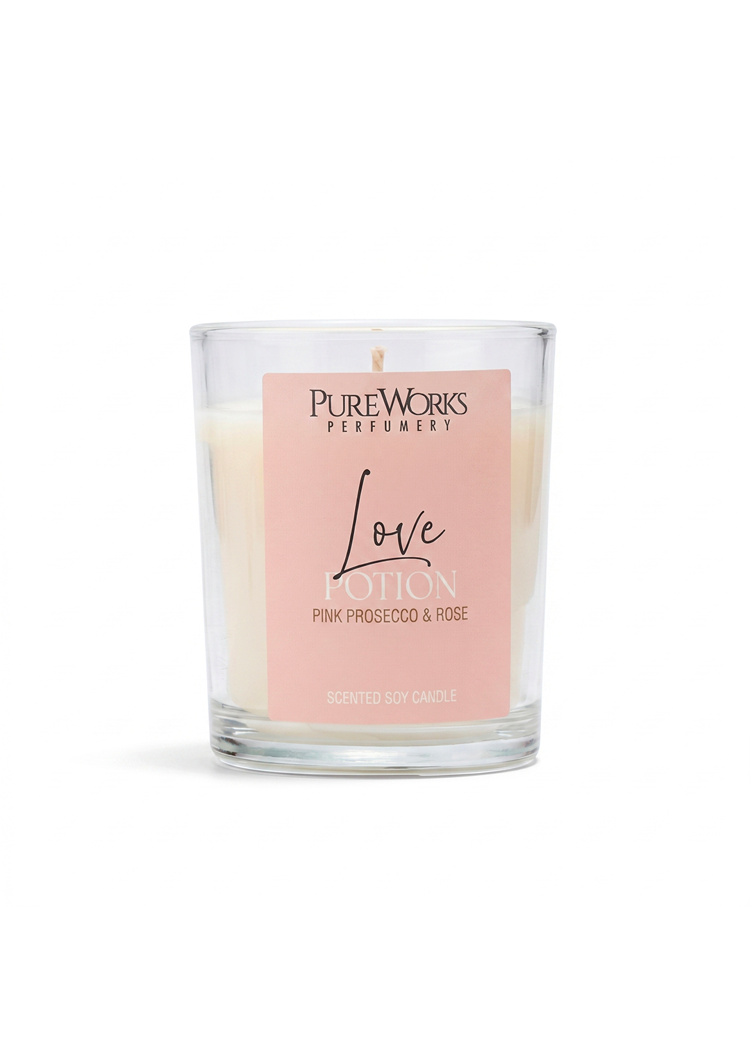 Candela profumata "Love Potion" - Prosecco Rosa e Rose