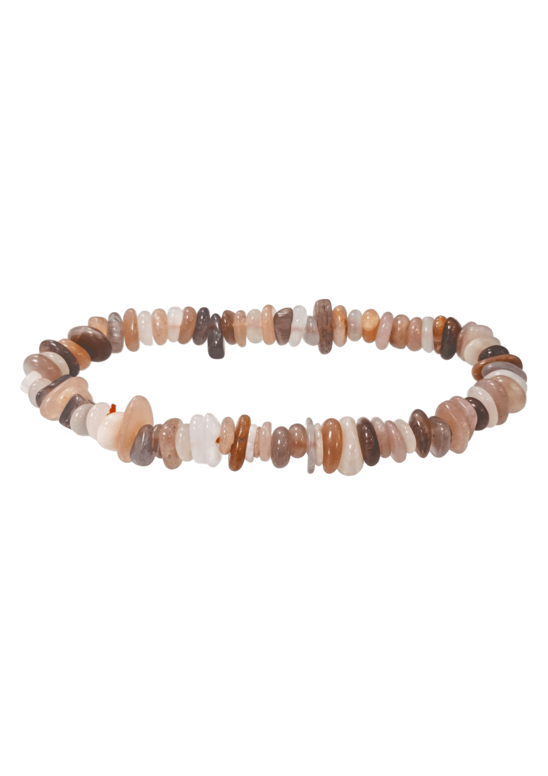 Braccialetto Chips in Pietra di Luna Multicolore