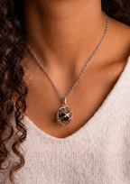 Collana Genesa" con Tormalina Nera