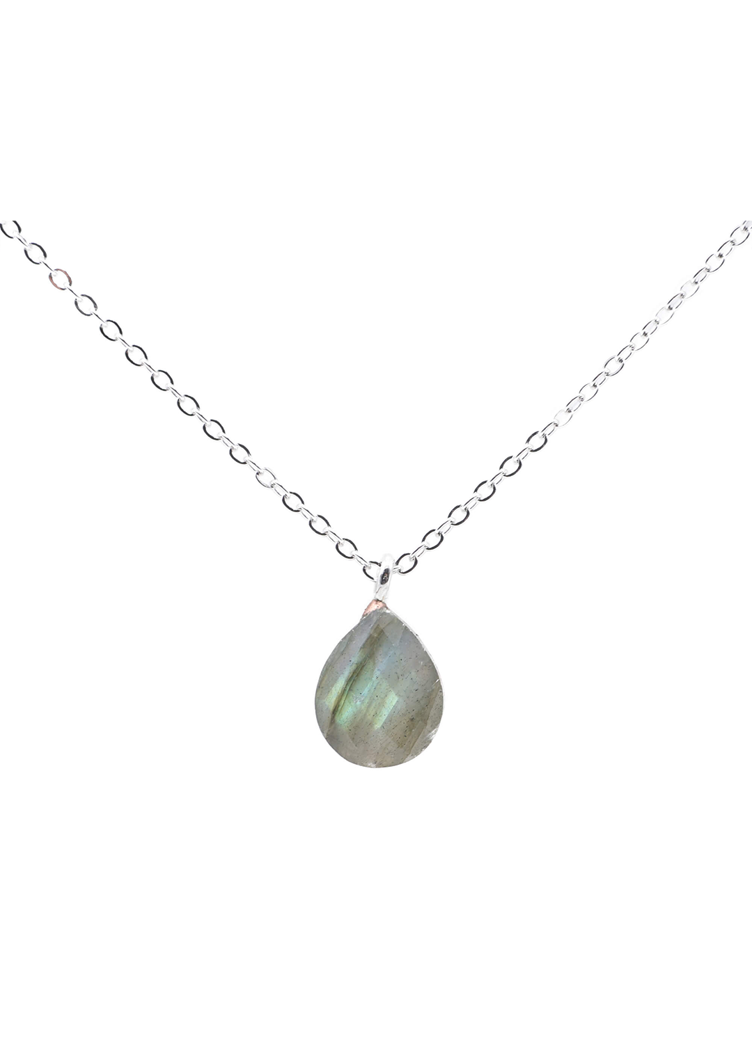Collana in argento e Labradorite