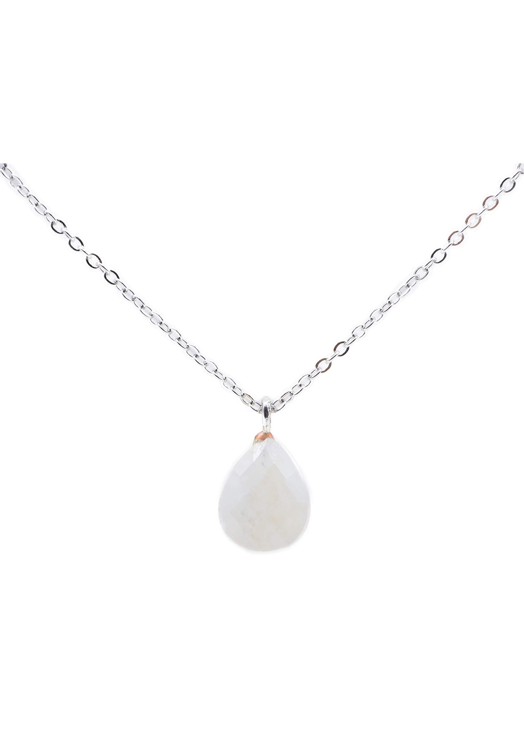 Collana in argento e Pietra di Luna