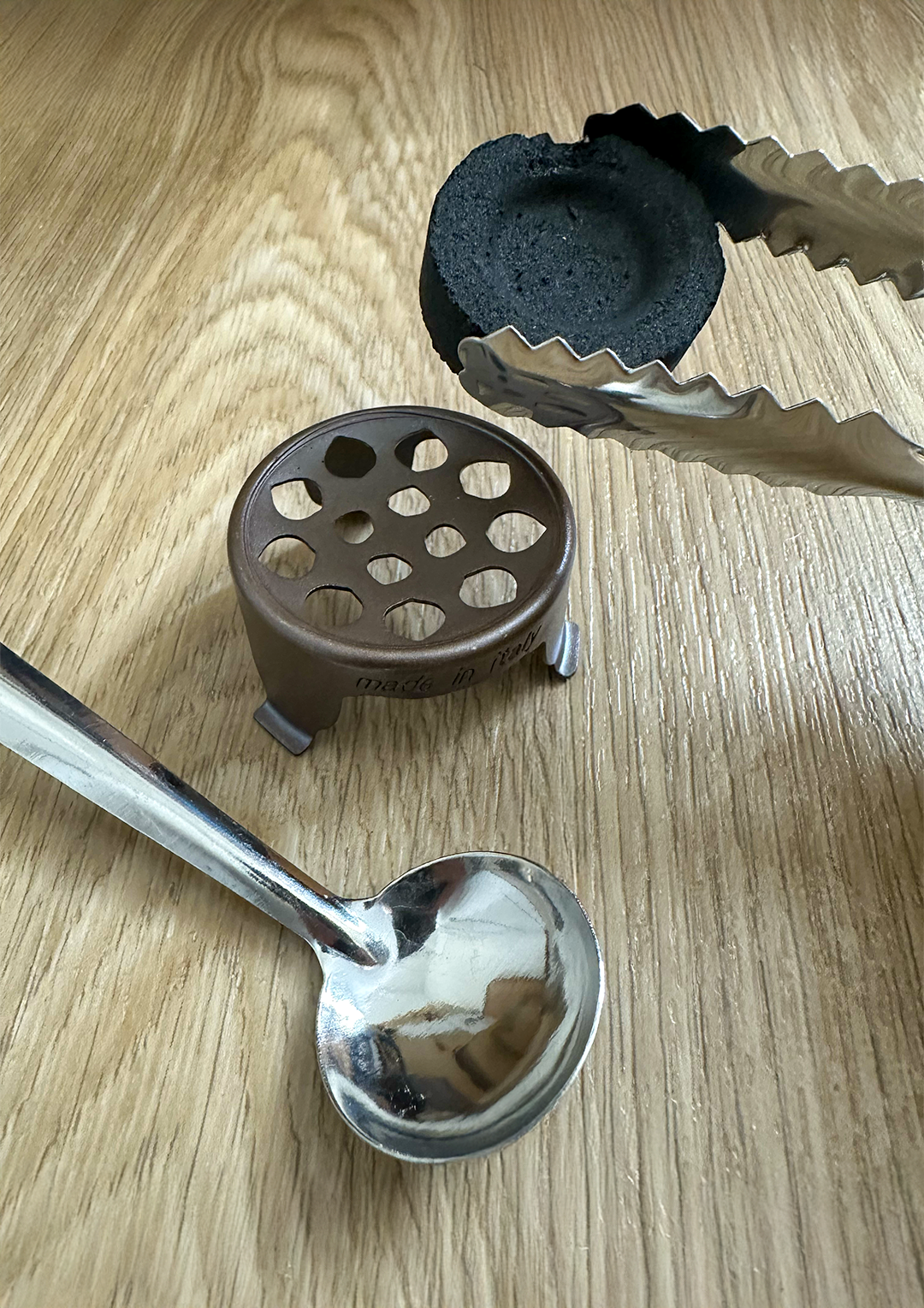 Kit Brucia Incenso per Carboncino