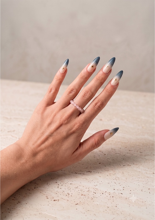 Anello in Quarzo Rosa