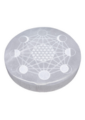 Quadrante Lunare Piatto Selenite 10cm