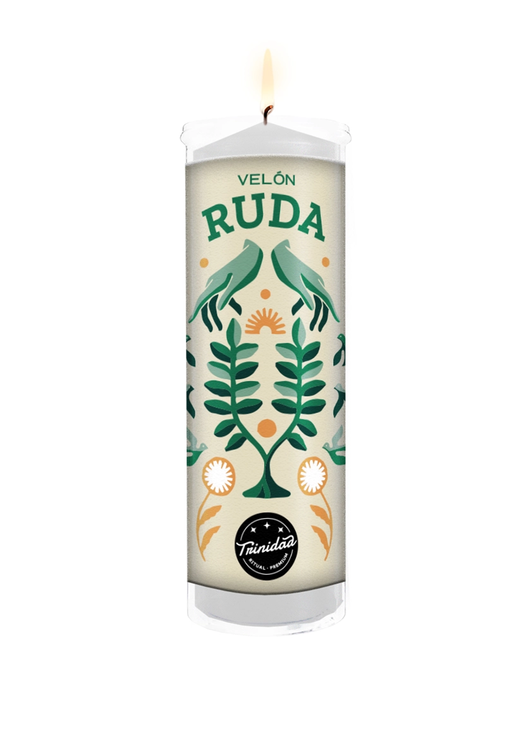 Velón "Ruda" - Per rituali di purificazione