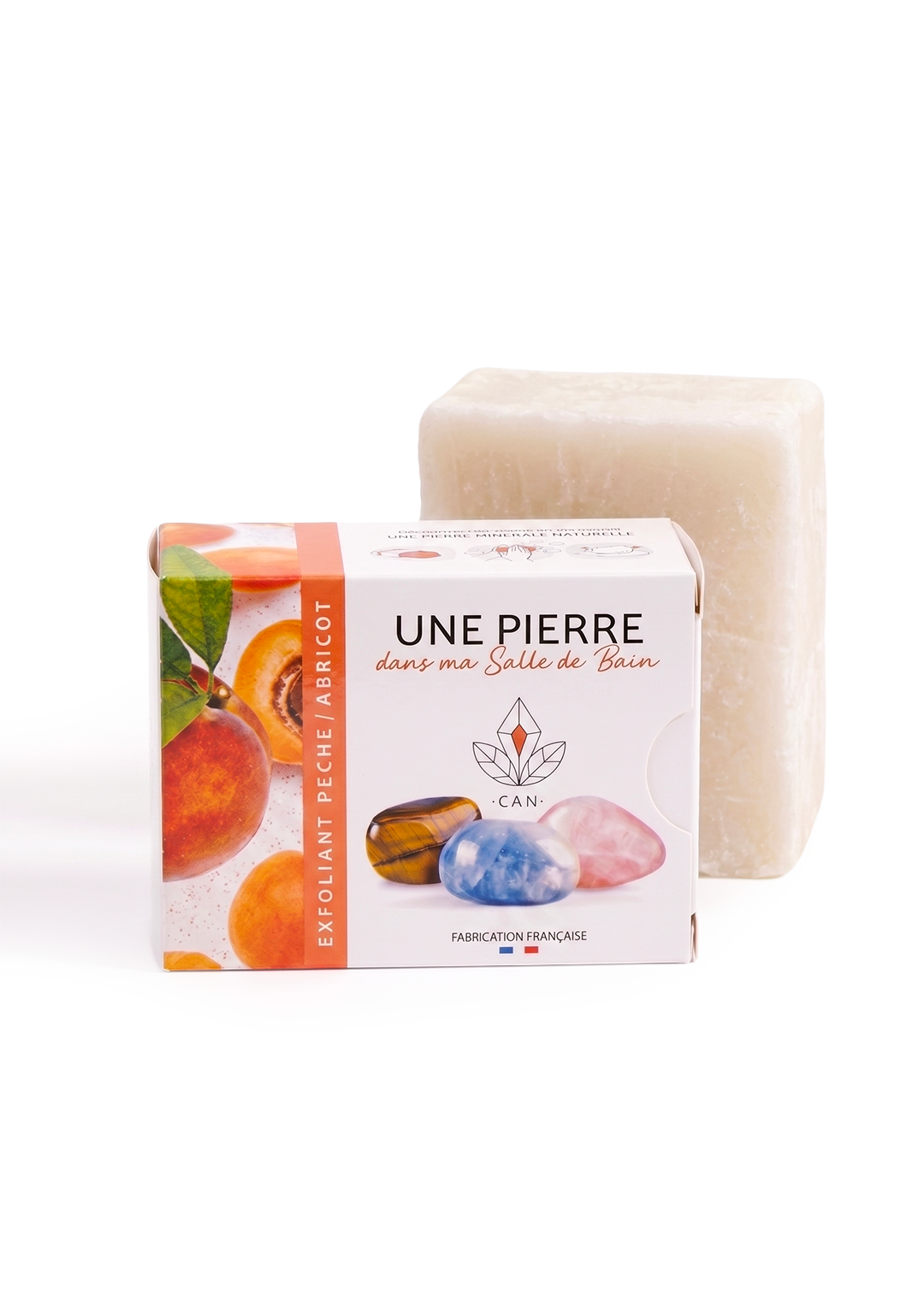 Sapone Naturale alla Pesca e Albicocca con Cristallo a Sorpresa