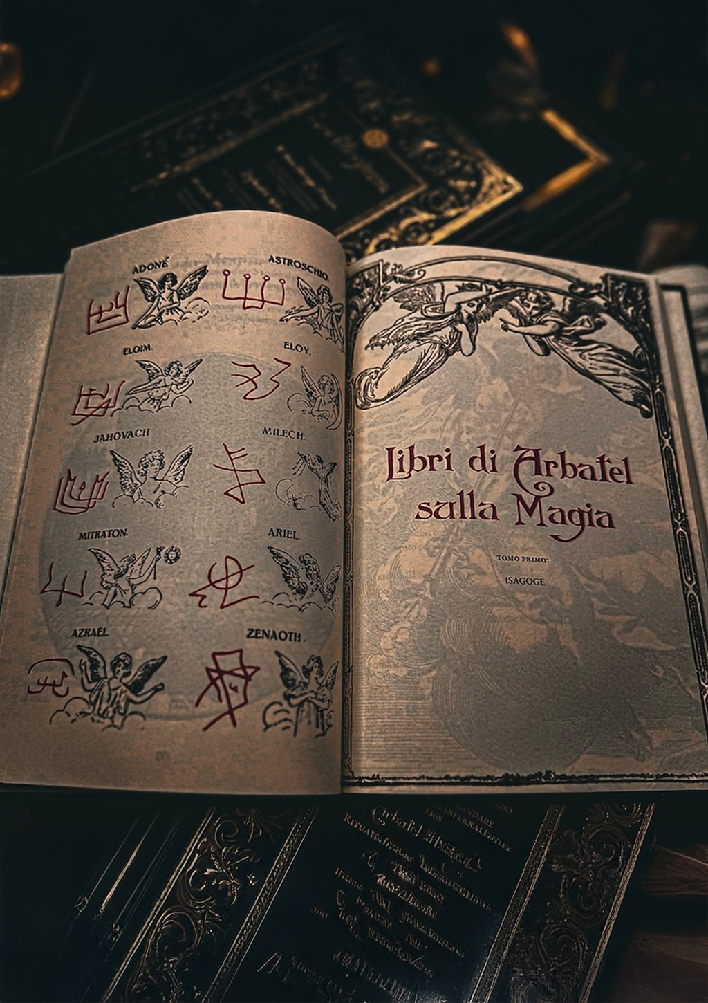 SORTILEGIUM - Drago Rosso, Arbatel, Praxis Magica Faustiana