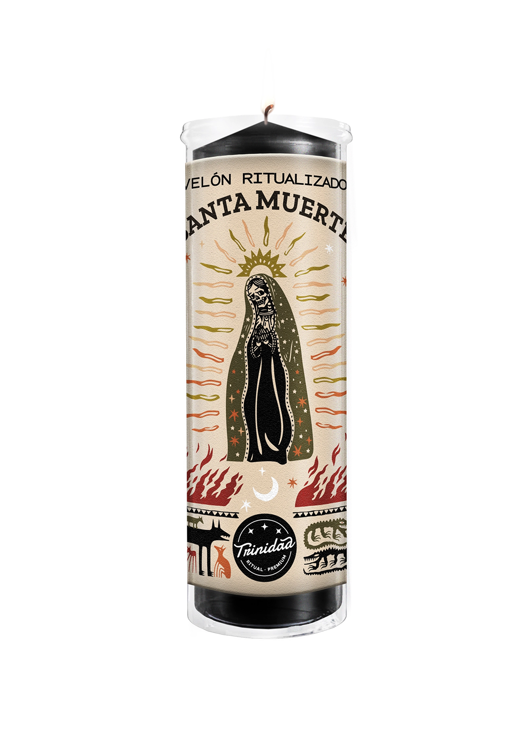 Velón "Santa Muerte" - Invocazione della Santa