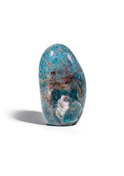 Apatite Blu a forma libera N.0009